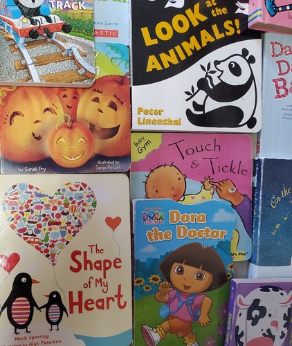 Lot of 12 Mixed Board Books for Children, Kids, Toddler Babies Preschool Daycare - Picture 3 of 7