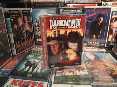Darkman III teil 3 Jeff Fahey Uncut Bradford May DVD Juwelcase Sehr Rar Deutsch