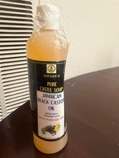 Jabón líquido de castilla aceite de ricino negro jamaicano