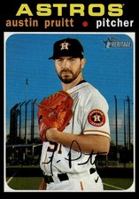 2020 Topps Heritage Austin Pruitt #681