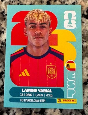 ESP 15 Lamine Yamal - Panini FIFA WC 2026 - Spain