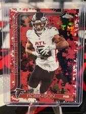 2025 TOPPS CHROME Color match Camouflage CAMO Bijan Robinson Falcons NFL