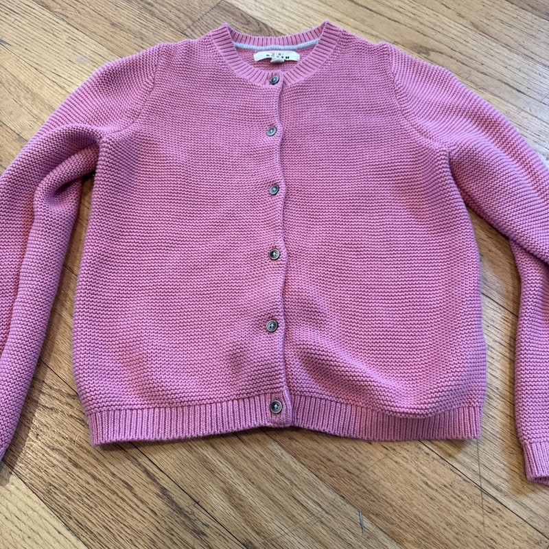 Mini Boden Girls Pink Knit Cardigan Size 10-11y
