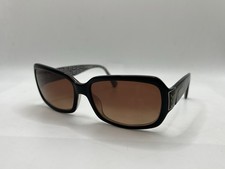 COACH Amelia S814 Black Signature Monogram Sunglasses