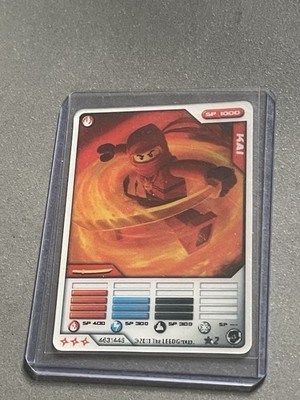 LEGO Ninjago Deck #1 Game Card ☆2 – Kai 3D Lenticular (EX) | eBay