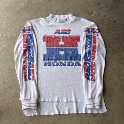Vintage 80s Honda Motocross AXO Long Sleeve fits L/XL