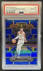 2023-24 Panini Select Victor Wembanyama RC Blue Prizm Concourse #87 Spurs PSA 10