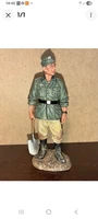 King & Country WW2 1/30 Figure German Worker Atlantik Wall