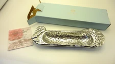 Arthur Court TURKEY CRACKER TRAY   NEW    NEW IN BOX    MINT  THANKSGIVING TRAY 