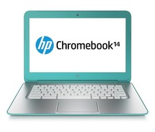 HP Chromebook 14 G1 14" - Celeron 2955U - 4GB RAM - 16GB eMMC - Chrome OS - Blue