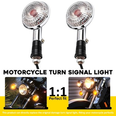 Turn Signal Indicator Lights For Yamaha V-Star 650 950 1300 XVS1100 Drag Star