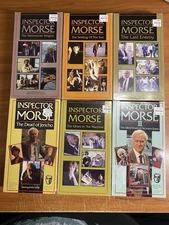 Lot of 6 Inspector Morse VHS Lot Collection