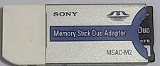 Sony Memory Stick Duo Adapter MSAC-M2 with 2 GB MagicGate Pro Duo, Read