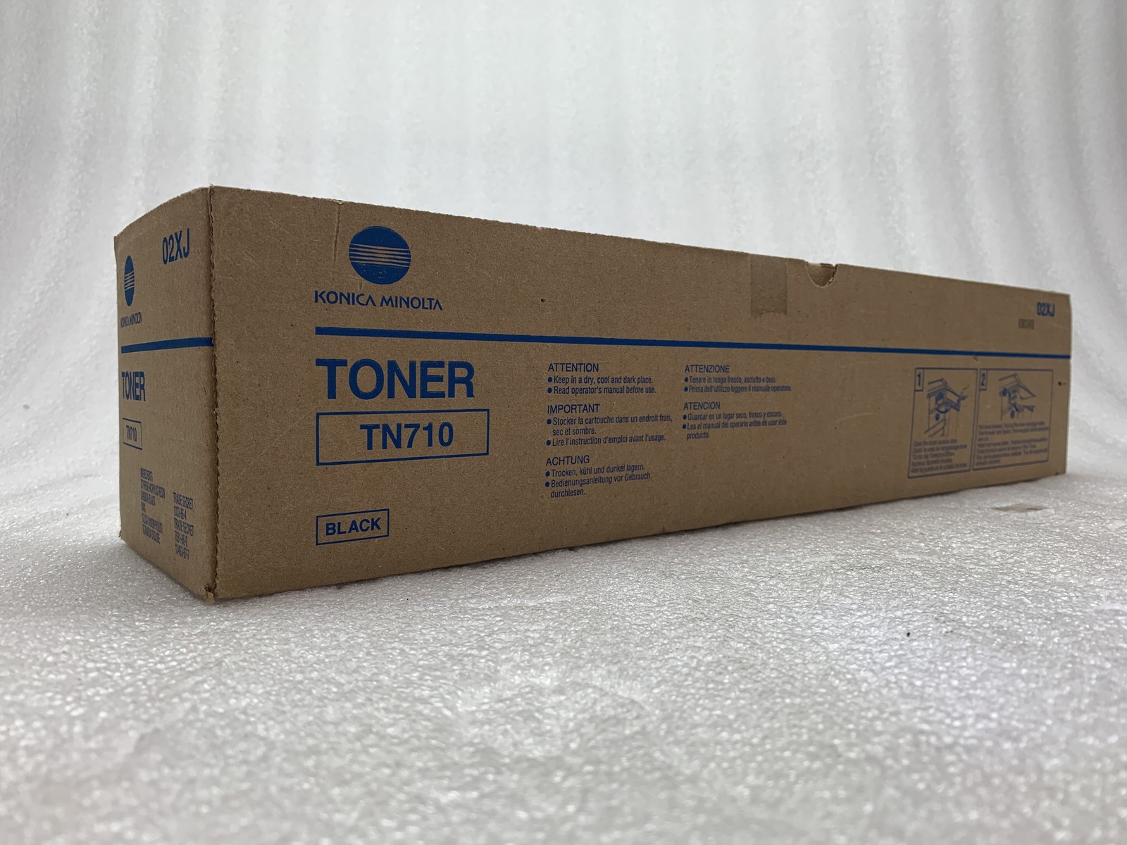 Konica Minolta TN710 Genuine Black Toner 55K Pages BizHub 600,601,750,751 NEW
