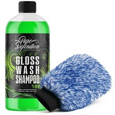 Car Washing Kit Shampoo Gloss Wax Mitt Wash Cleaning Detailing Pure Definition