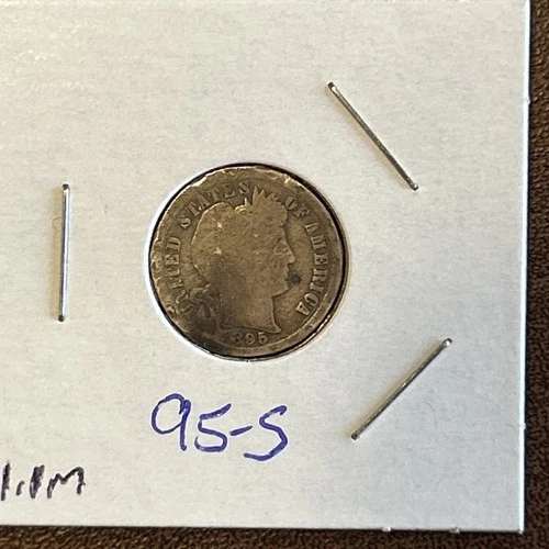 1895-S Barber Silver Dime/Low Mintage
