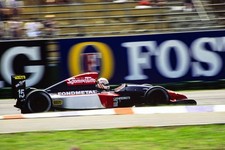 Gabriele Tarquini Fondmetal GR02 Ford German GP at Hockenheimring - Old Photo 1