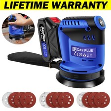 Brushless Orbital Sander Cordless Random Orbit Sander Battery Charger Sanding