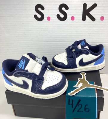 Jordan 1 Retro Low OG Obsidian UNC toddler size 4c
