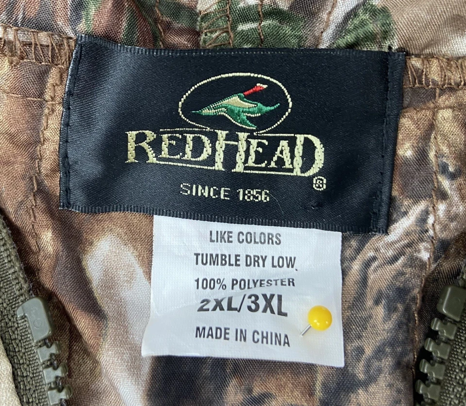 Chaqueta Pelirroja Para Hombres 2XL Camuflaje Ghillie 3D Hoja Caza Realtree Capucha Exterior Luz Foto 3 de 4