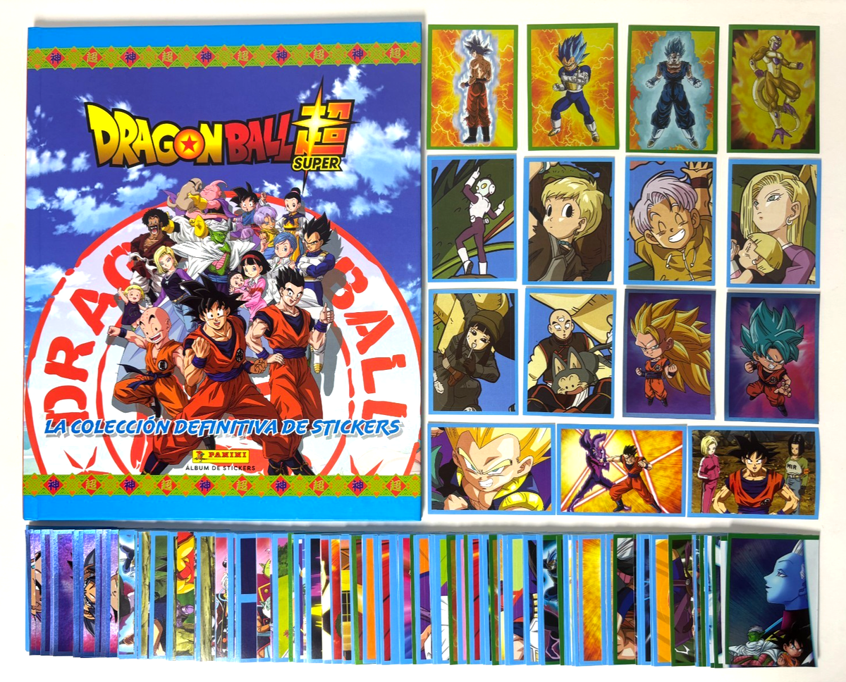 2025 DRAGON BALL SUPER Hardcover Album Panini + Full Set 192/192