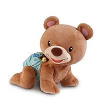 VTech Explore and Crawl Learning Cub-Crawling Bear With Lights And Sounds-HTF