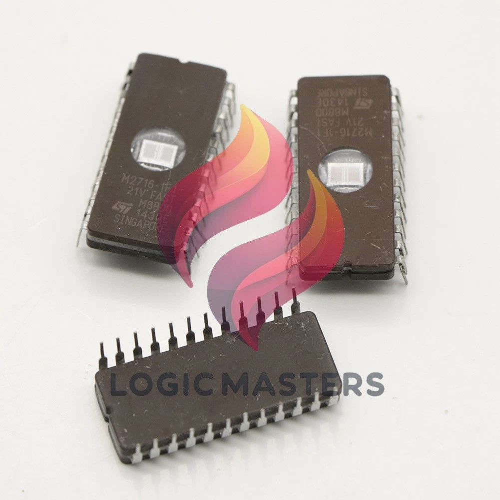 UV EPROM 44個 2716 2764 27128 27C256含む 27128 Eprom NEW / NOS - Arcade Parts and Repair その他