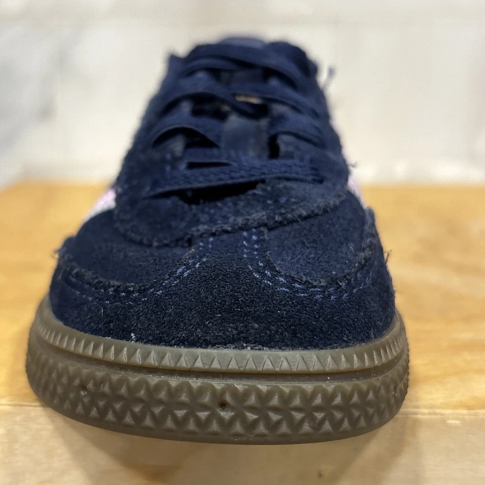 Toddler Adidas Original Handball Spezial Pink / Blue / Gum Sole Kids Size 8k - Image 4 of 4