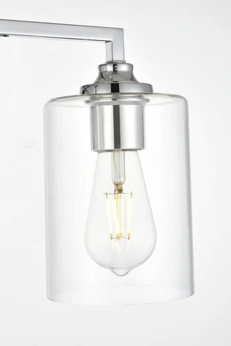 Elegant Lighting LD7315W33 Mayson 4 Light 10" Tall Bathroom - Chrome - Picture 10 of 12