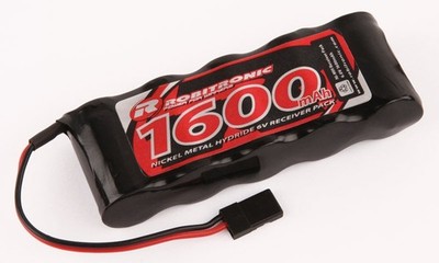 Robitronic NiMH 1600mAh, 5 Zellen 2/3 A, Empfänger Akku - RX160