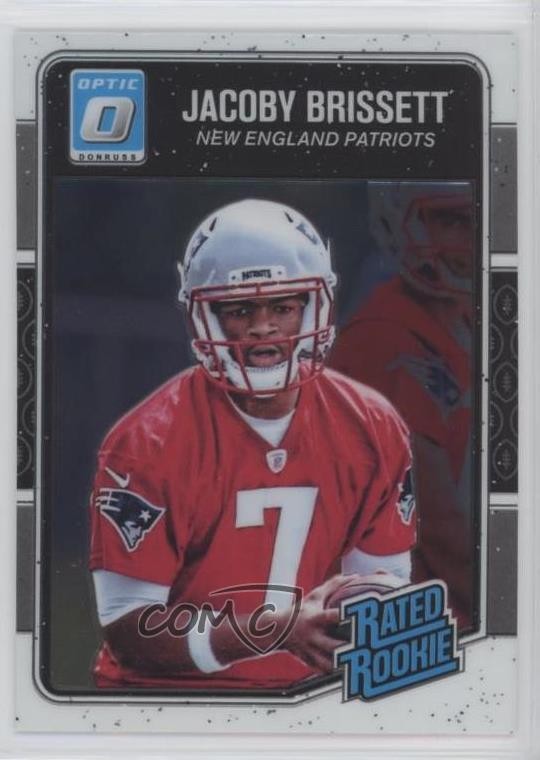 2016 Donruss Optic Rated Rookie Jacoby Brissett #170 1s6