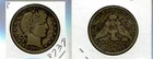 1907 D BARBER SILVER HALF DOLLAR VG FINE 8738Q