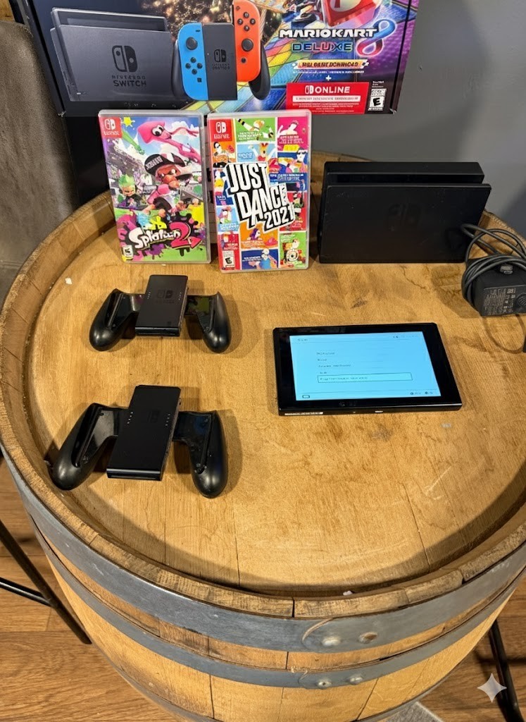 Nintendo Switch Console with Dock + More in Original Box
