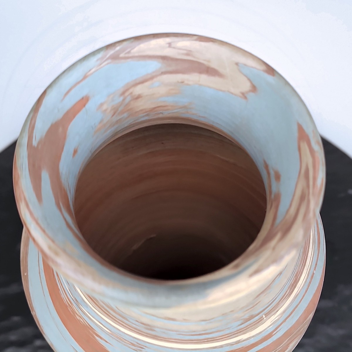 Niloak Mission Swirl 1910-24 Hand Made Art Pottery 10.75 Inch w