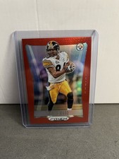 Panini Prizm Deca Hines Ward Red Prizm #252 Pittsburgh Steelers Card #/199