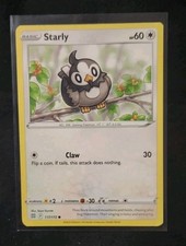Carta Pokemon TCG Starly 117/172 STELLE BRILLANTI quasi nuova