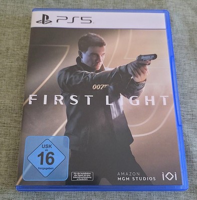 James Bond 007 First Light Playstation 5 PS5 Wie Neu Ultra HD Blu-ray 