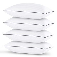 Pillows Standard Size Set of 4 - Bed Pack 4 , White