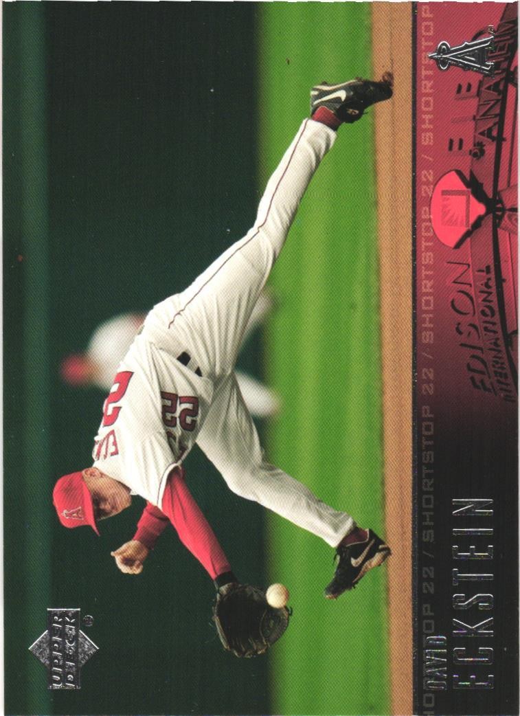 2004 Upper Deck #34 David Eckstein Anaheim Angels
