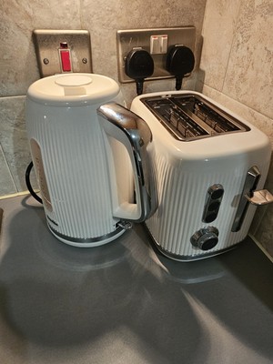 Breville Kettle Toaster Set White UK