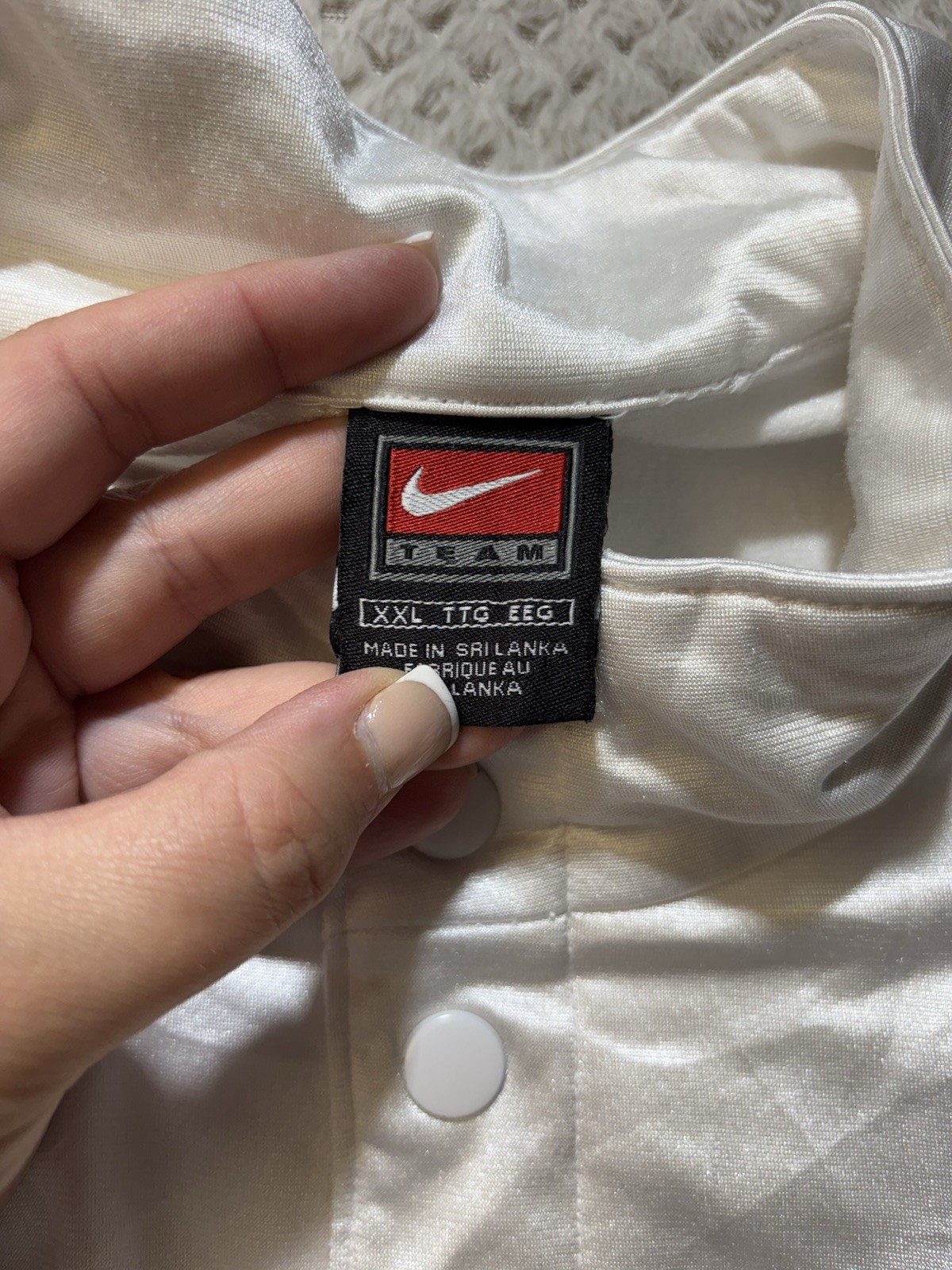 SACAI X NIKE LA LAKERS ~ Giacca maglia da tiro Nike NBA pre gioco Warm Up da uomo taglia XXL ~