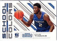 2018 Panini Contenders Draft Picks #16 Khyri Thomas School Colors