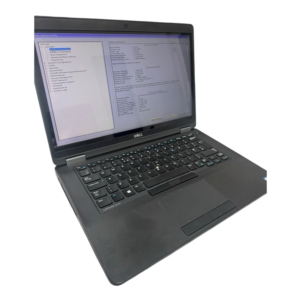 2x Faulty Laptops Joblot – Dell E5470 i5/8GB & Surface Pro 4 i5/4GB/128GB SSD - Image 2 of 4