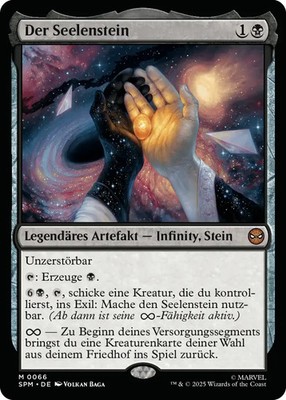 MTG Der Seelenstein (The Soul Stone) 066 Deutsch Magic Marvel Spider Man NM