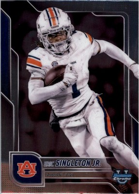 2025 Bowman Chrome University #186 Eric Singleton Jr. - FB