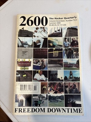 (4) 2600 Hacker Quarterly Magazine - All 4 Issues From Year 2000
