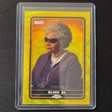 🔌IU 2025 TOPPS CHROME DEADPOOL YELLOW WAVE REFRACTOR /399 BLIND AL #32