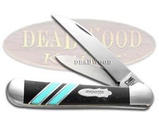 Case xx Vault Copperhead Black Pearl & Turquoise Corelon Pocket Knife