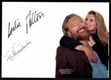 Leslie Malton, Felix von Manteuffel TOP Orig. Sign. u.a. Tatort + G 7276