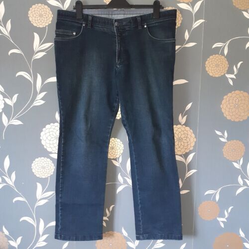 Jeans extensibles Eurex By Brax W38 L28 denim bleu coupe régulière jambe - Photo 1 sur 10